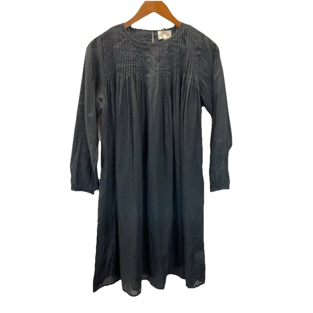 LAUDE the Label Juliette mini Dress In Black Women’s Size S Flowy organic cotton - Picture 1 of 11